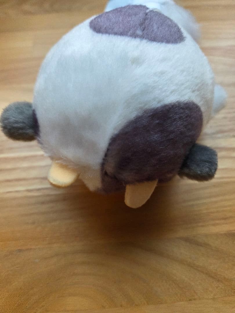 自分ツッコミくまぬいぐるみ　もぐらコロッケ　干支　丑タグ付き