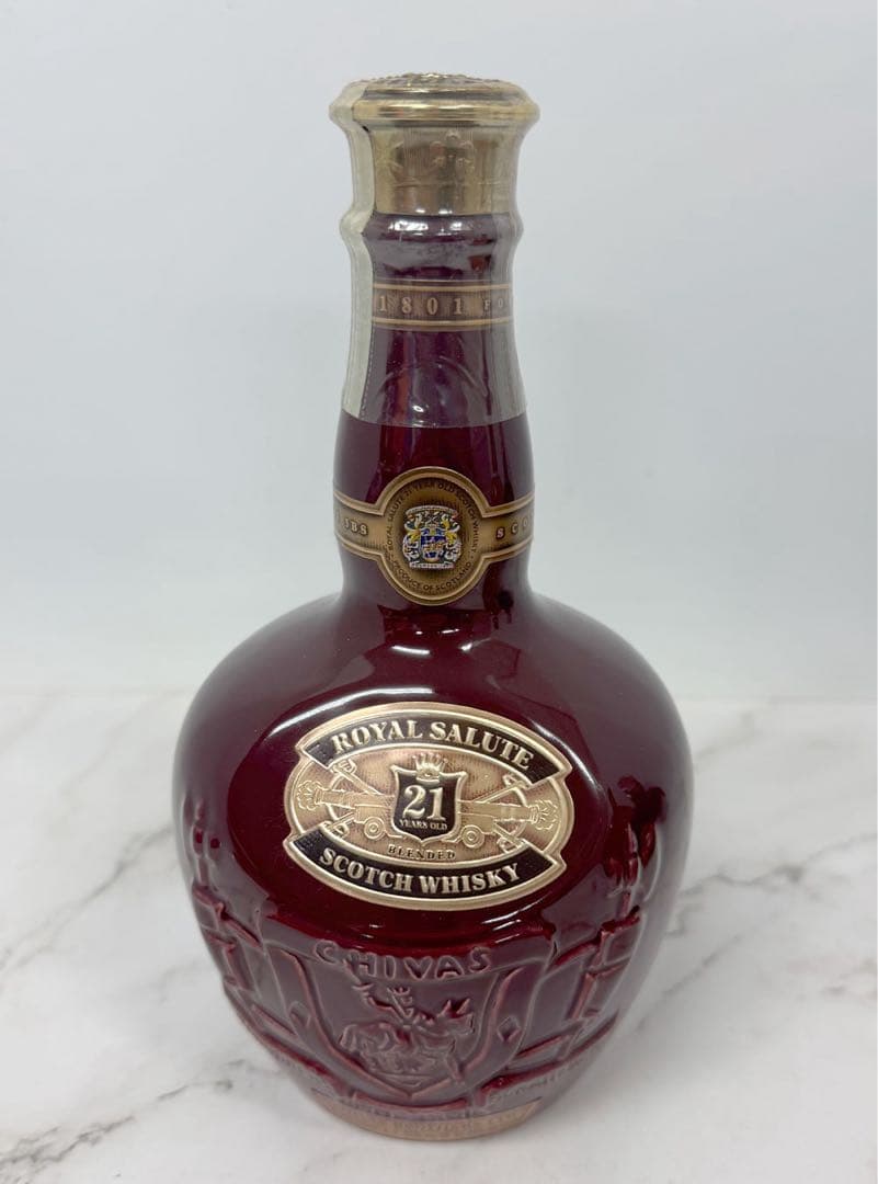 ★未開栓 ロイヤルサルート21年 Salute シーバス 3本