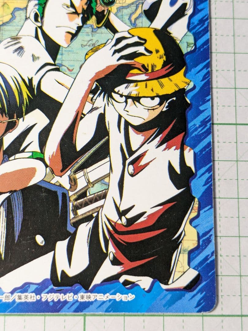 ONE PIECE　初期　レア　ブロマイド　カード　ルフィ海賊団　ワンピース