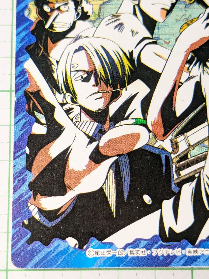 ONE PIECE　初期　レア　ブロマイド　カード　ルフィ海賊団　ワンピース