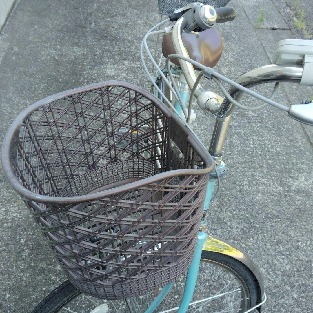 Panasonic BE-ENS634 電動アシスト自転車 水色