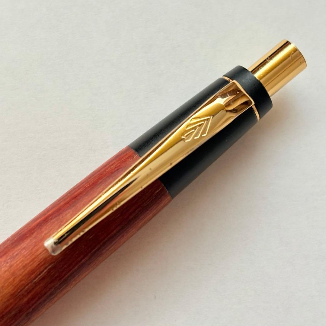 野原工芸 チューリップウッド 新型 シャープペンシル 固定式口金付き ノート付き