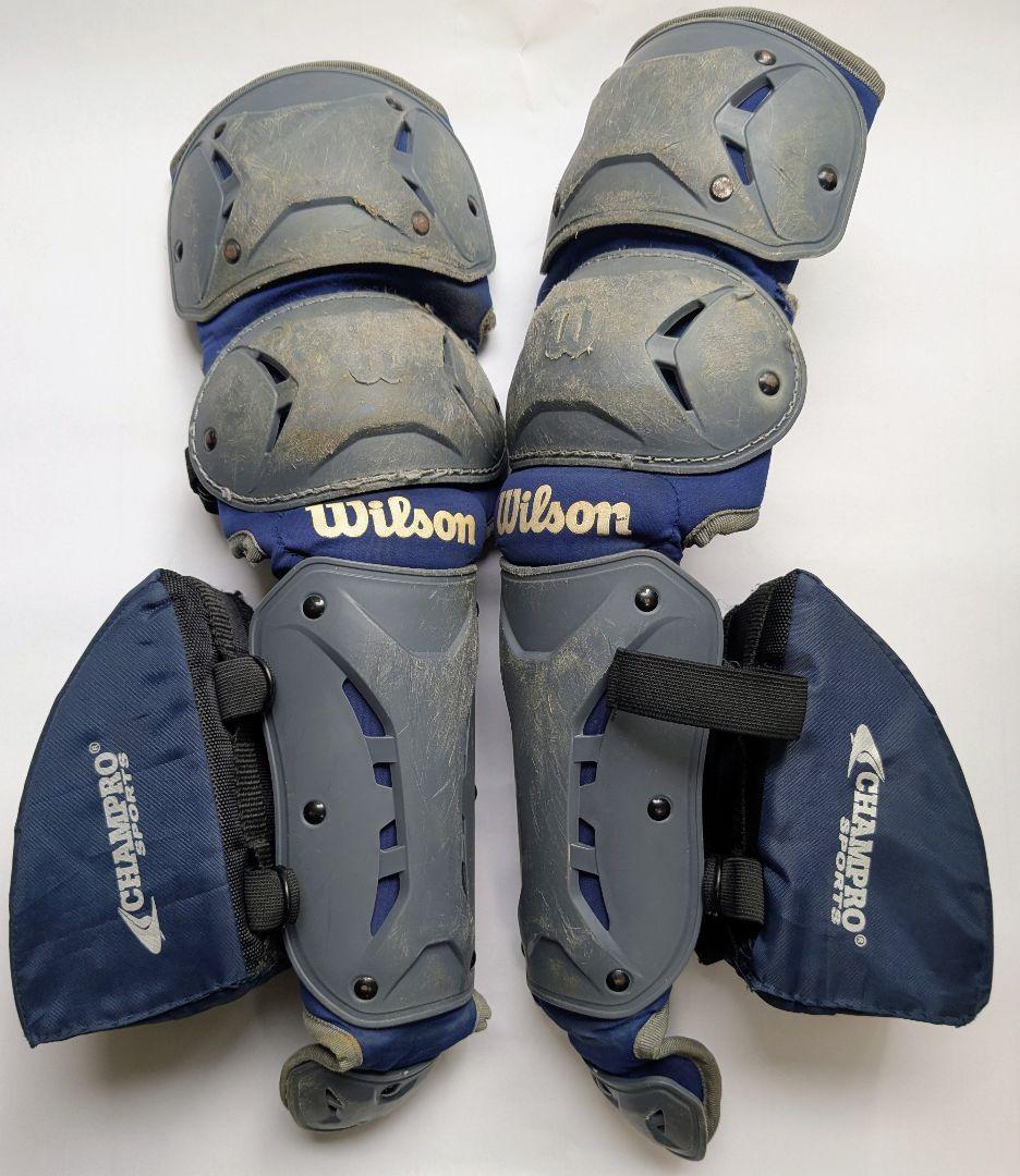 U.S. Wilson キャッチャー防具セット、キャスター付き防具バッグ付き