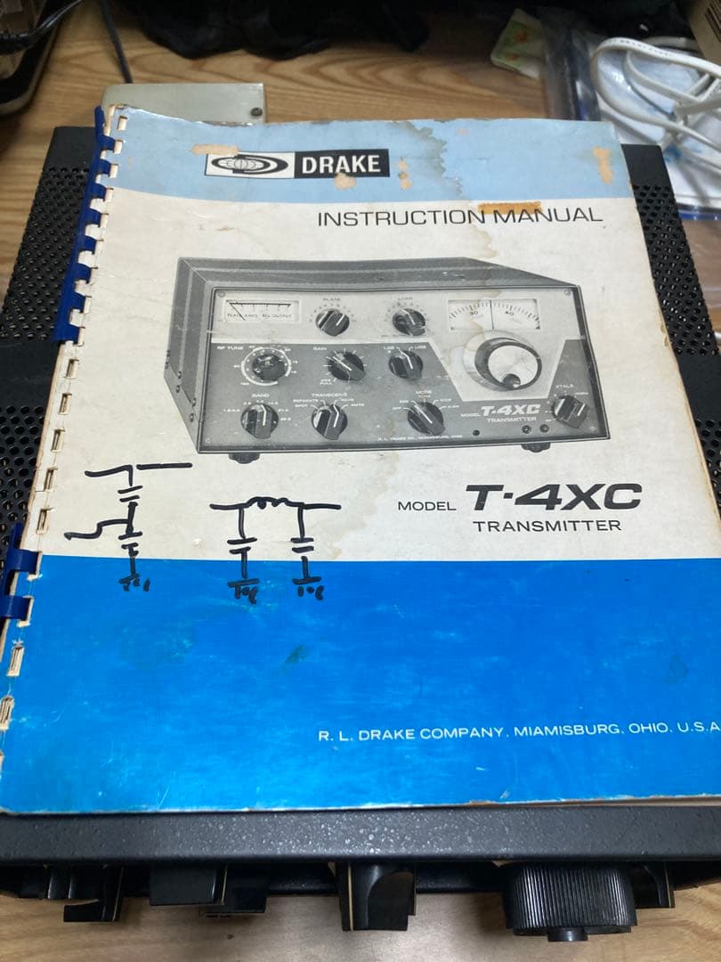 E) DRAKE T-4XC 送信機