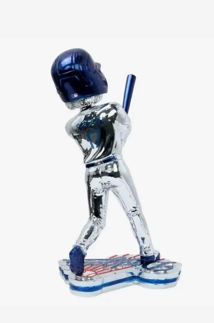 【大谷翔平】特大(12インチ)シルバーメタル調ボブルヘッド ！新品、225個限定