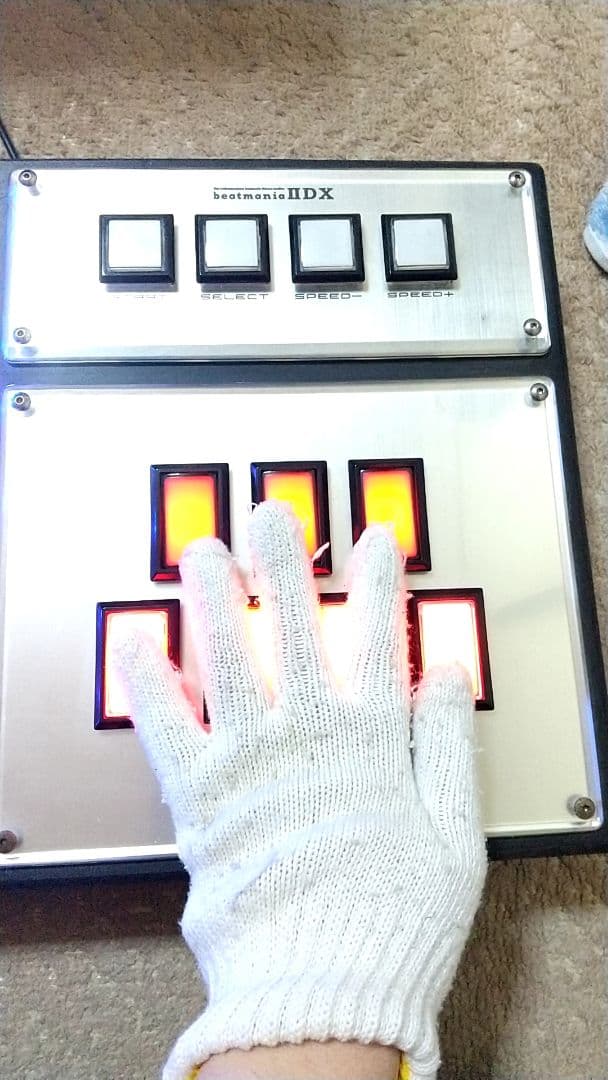 ビートマニア pe dao コントローラ 三和ボタン オムロン