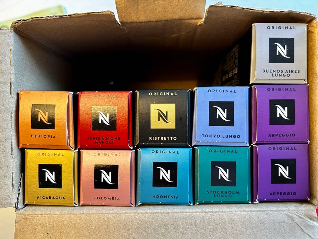 ネスプレッソカプセル 11箱　新品未開封