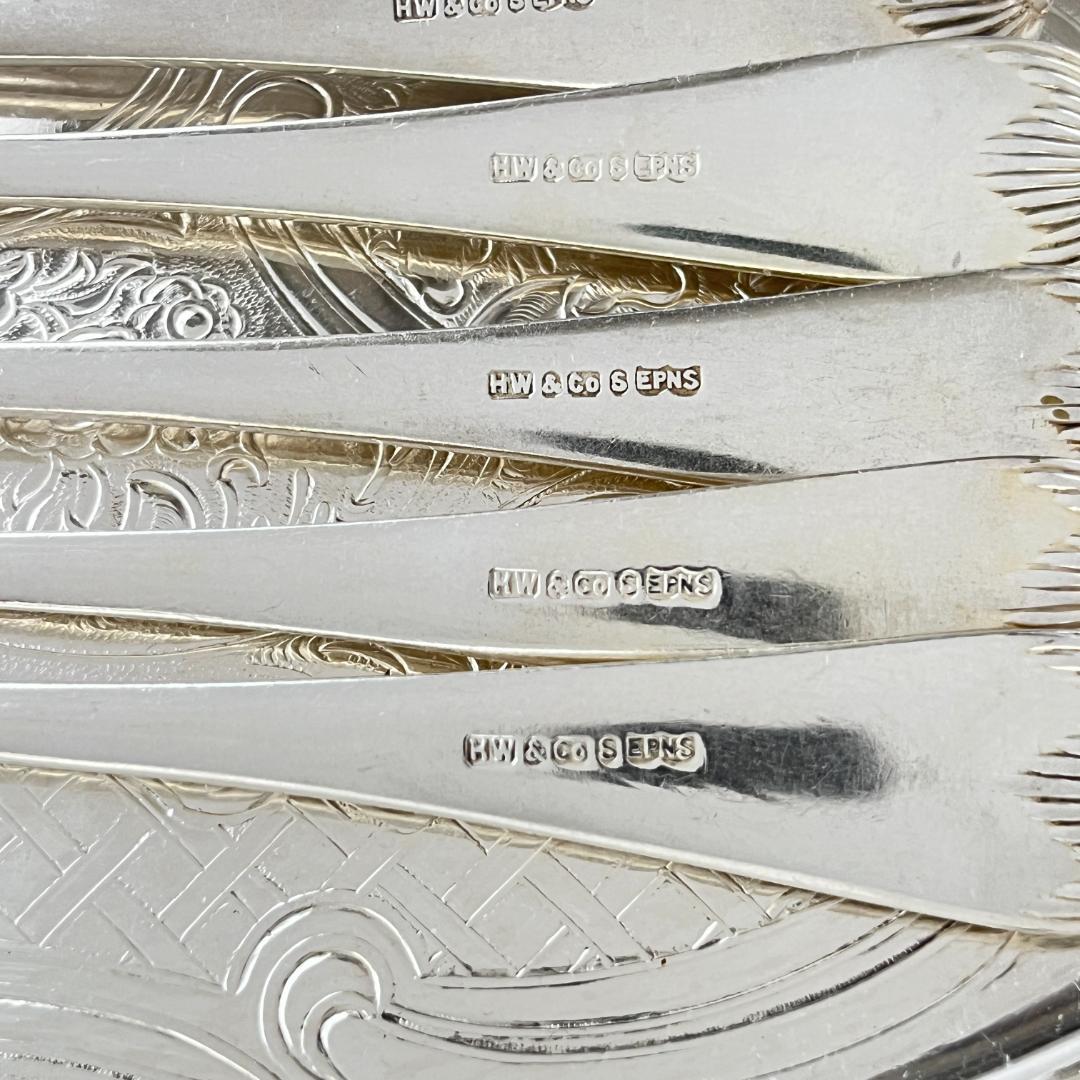 【Henry Wilkinson & Co】カトラリーセット 23本サーバー2本