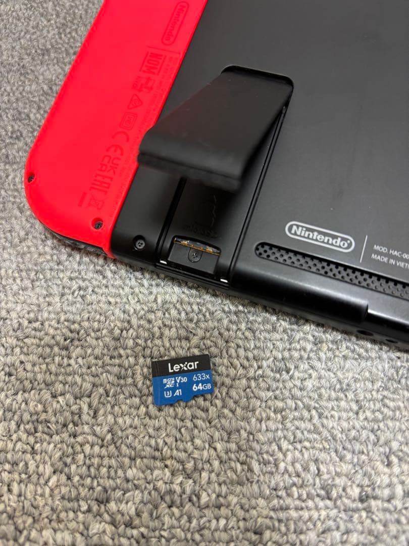 Nintendo Switch 本体【箱付き】【SDカード付き】