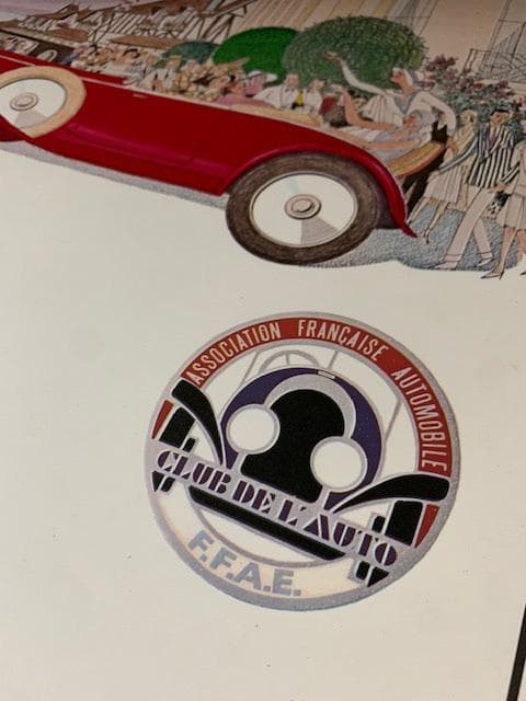 額装済/パリ ドーヴィル　1976（作者不明）/アートポスター