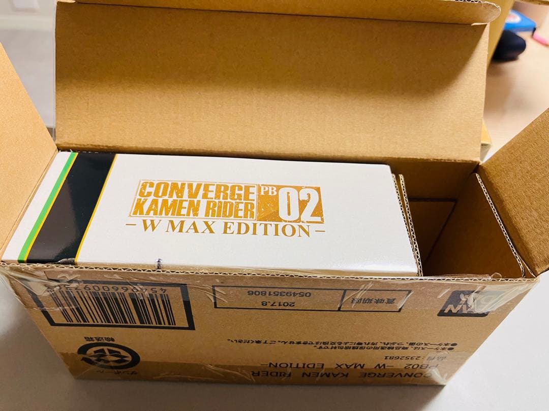 【未使用品】CONVERGE KAMEN RIDER PB02 3体セット輸送箱