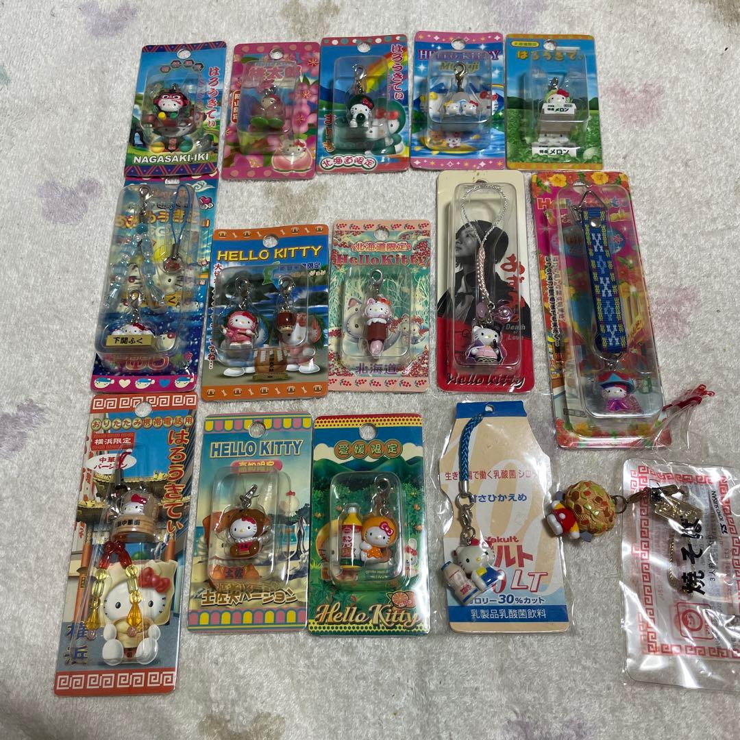 ハローキティ ご当地キティ 根付ストラップ ファスナーマスコット