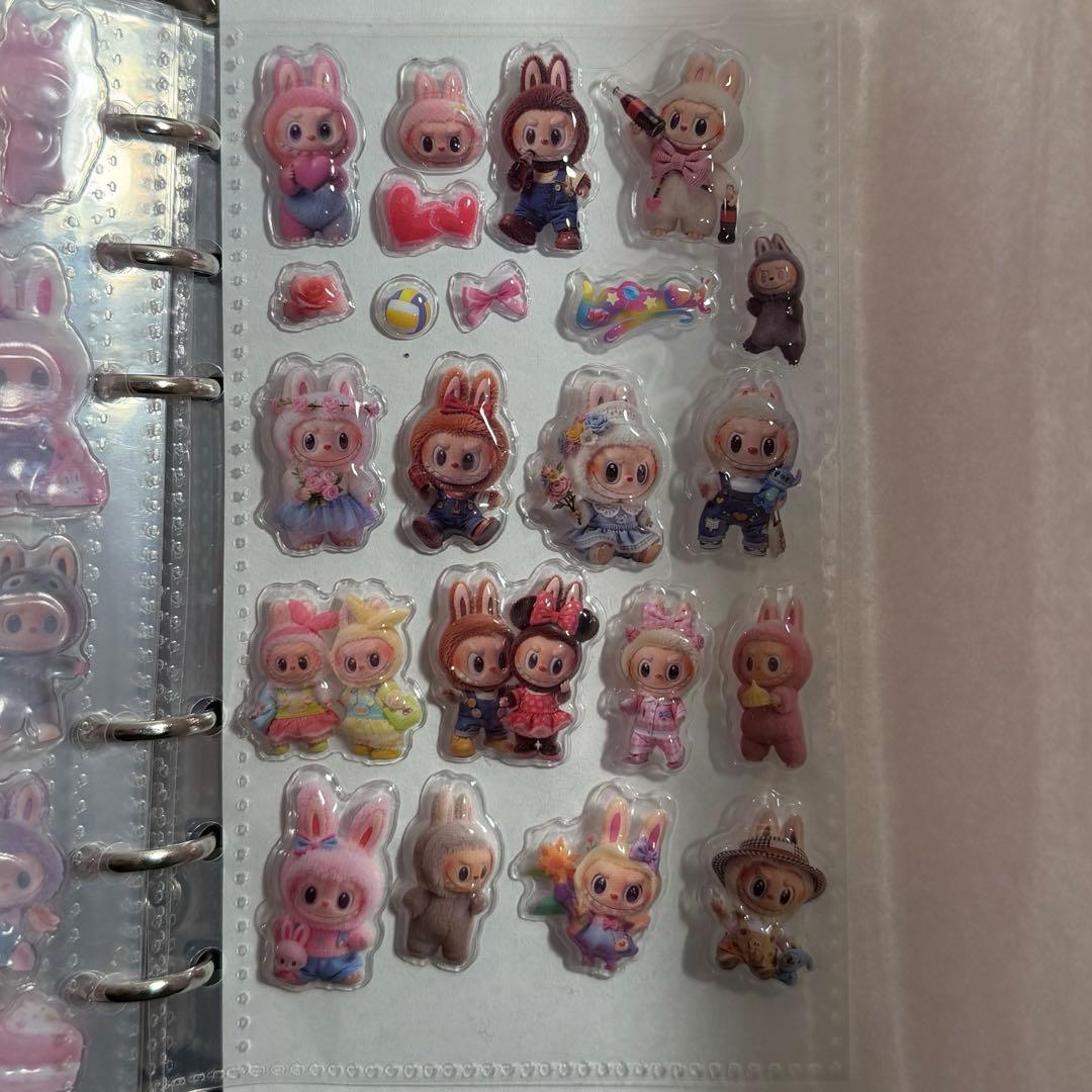 シール帳完成形　未開封シール5点　セット売り