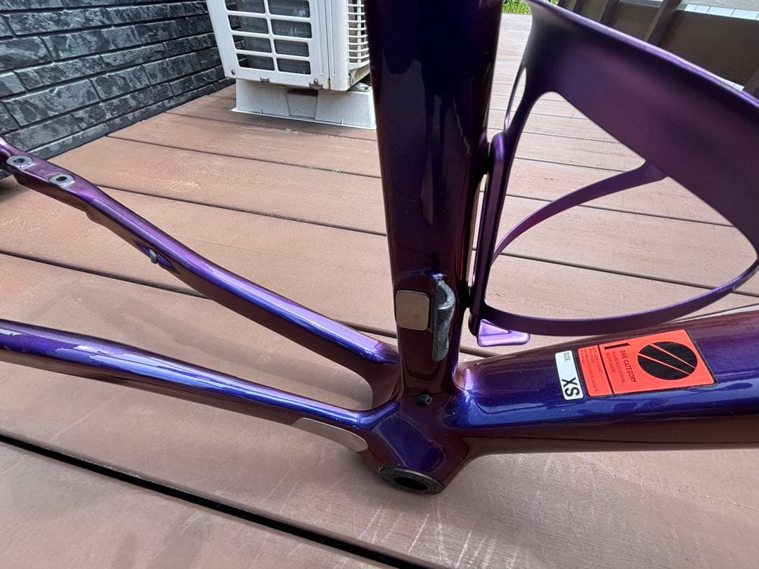 イッチュー　キャニオンアルティメットCFR フレームセット　XSサイズ