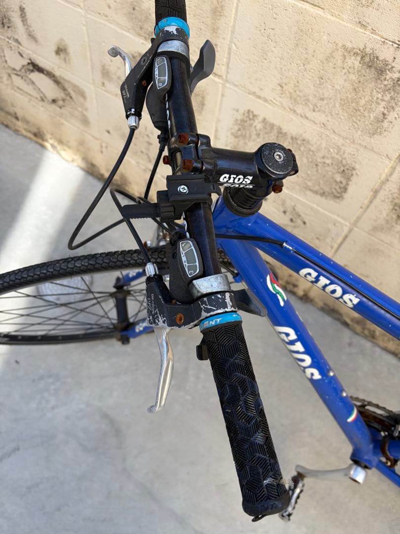 GIOS PURE FLAT ジオスブルー／フレーム490／要メンテ・現状渡し