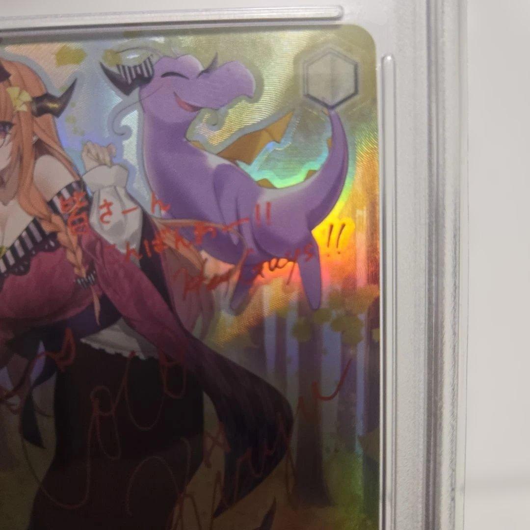 秋の小道 桐生ココ サイン　psa10