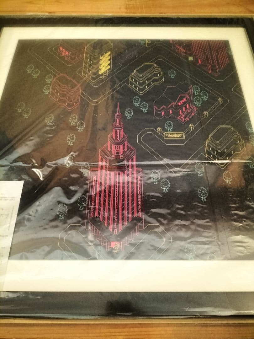 【美品Lサイズ】MOTHER2 レプリカスクリーン 黒 ムーンサイド 糸井重里