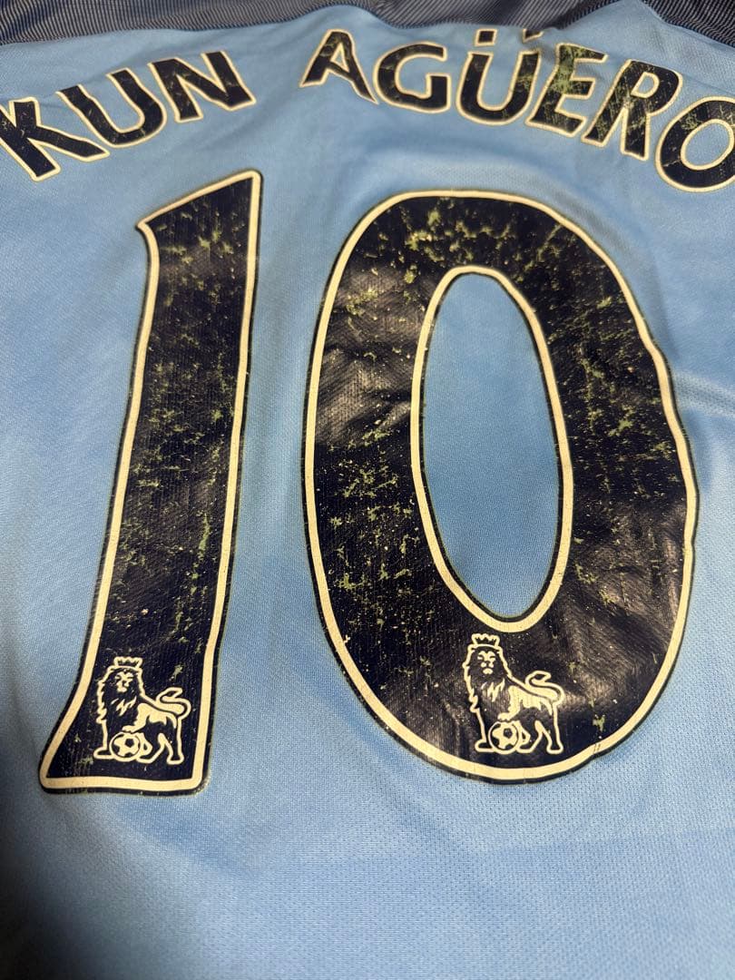 レア マンチェスター・シティ ユニフォーム アグエロ 10 インポート S