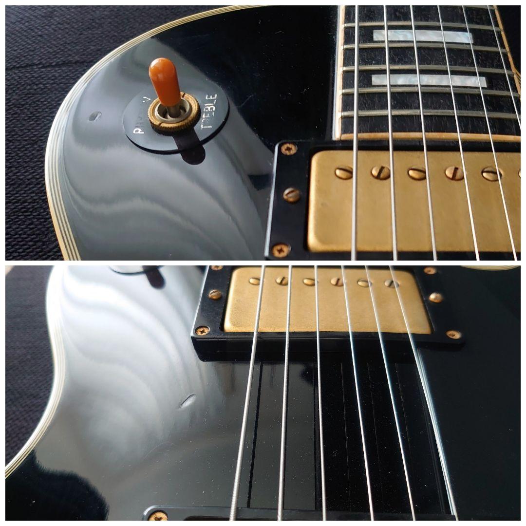 Burny RLC-60 1980年代製 Les Paul Custom+VOX