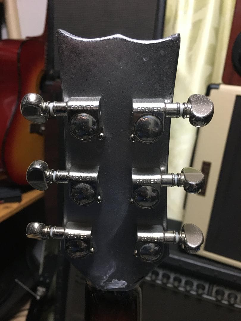 Morris　DN-06Dシルバー雑塗装！ダンカンSTR他2系統出力改造！動画！