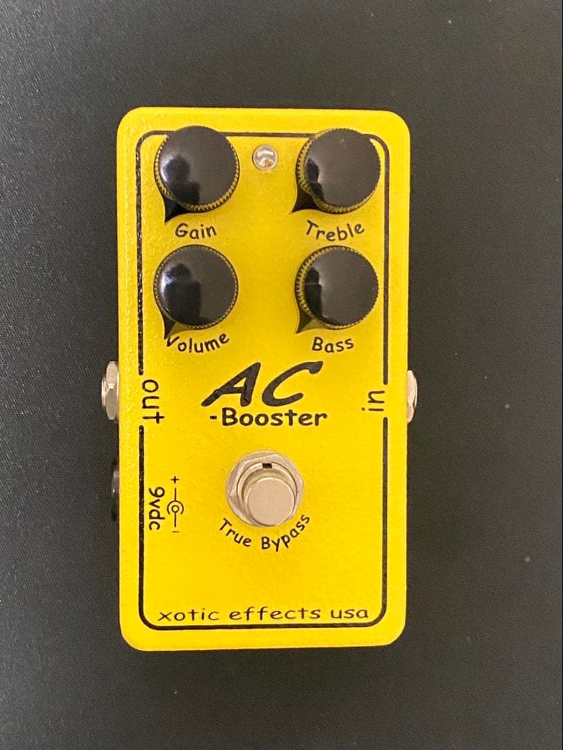 Xotic Effects AC Booster イエロー