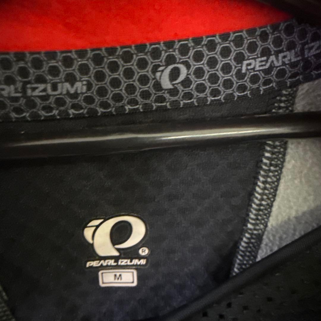 パールイズミ　ウィンターサイクルジャケット(M)　ビブタイツ(L)