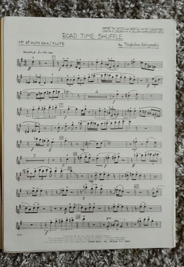 アート・デザイン・音楽 Road Time Shuffle by Toshiko Akiyoshi