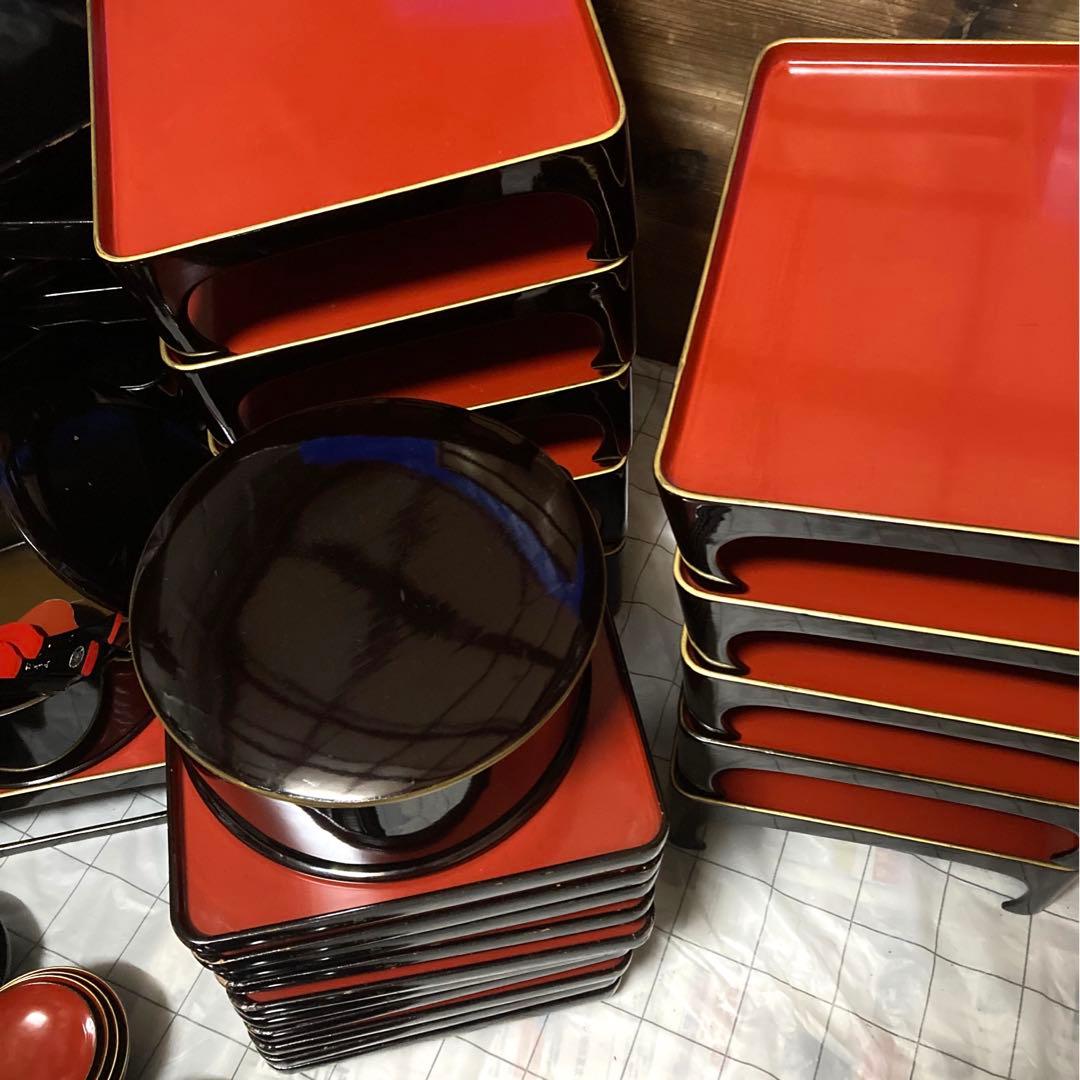 漆器 10組セット 大正末〜昭和初期の時代