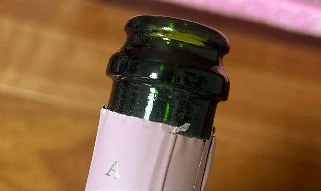 ANGEL エンジェルシャンパン ドゥミセック ピンク 空箱+空瓶　ファータイプ