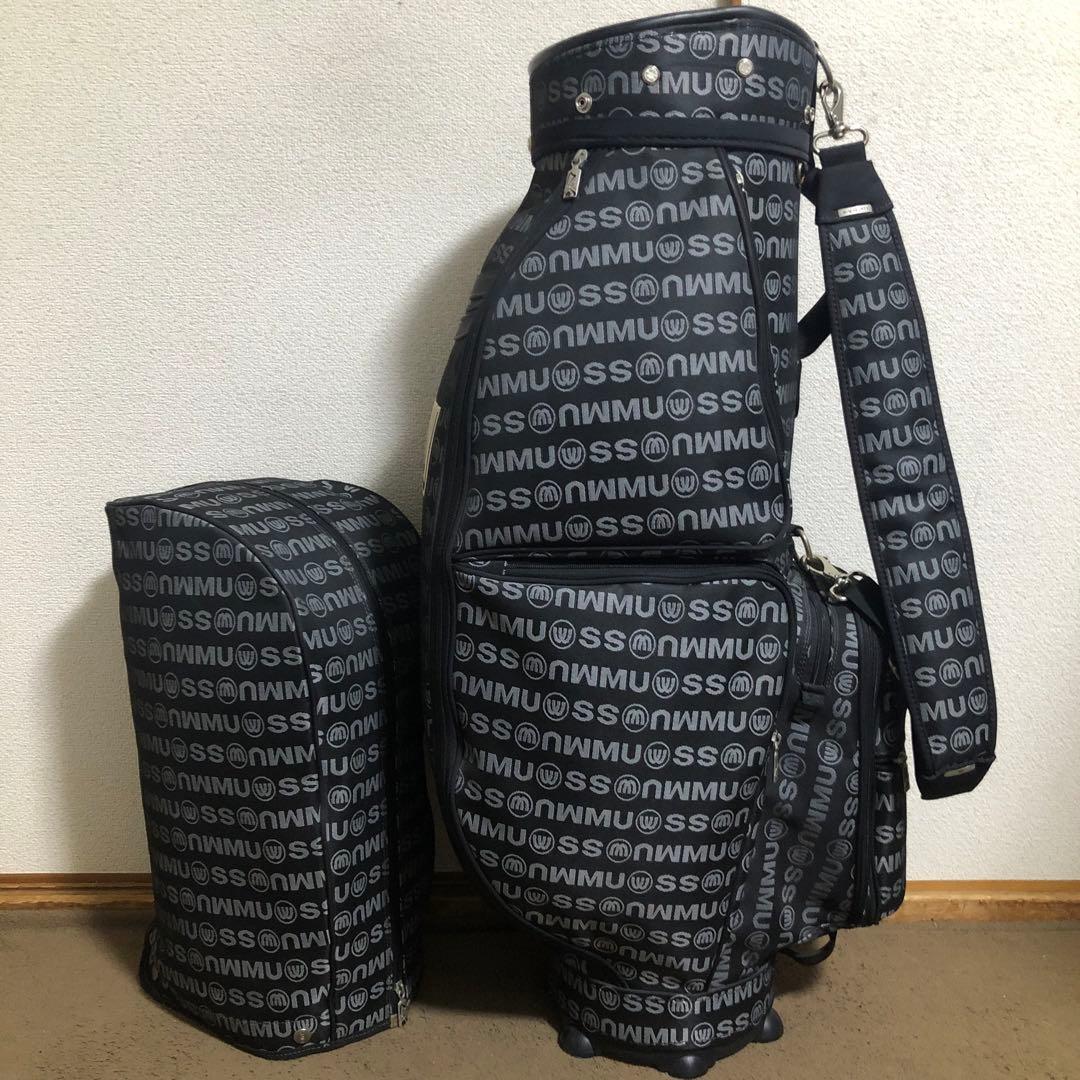 入手困難 ゴルフバッグ ウエサコゴルフ ミエコウエサコ MUスポーツ 希少 美品