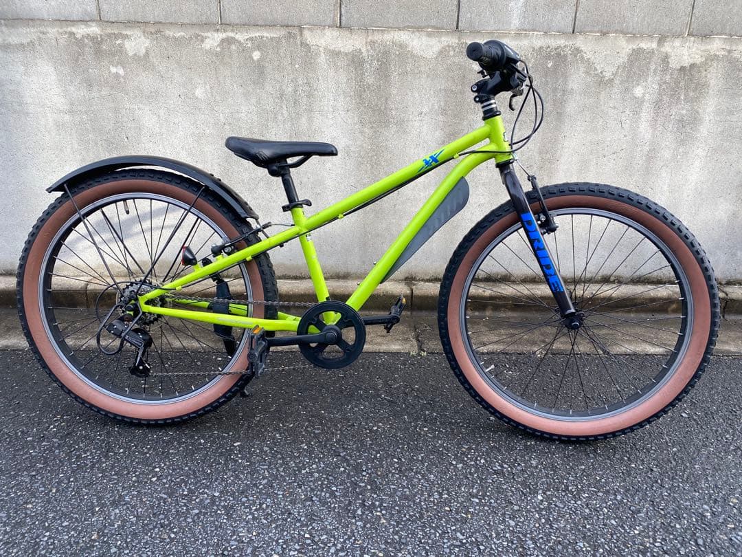 整備済 マウンテンバイク MTB 自転車 子供 24インチ 美品 綺麗 ファット