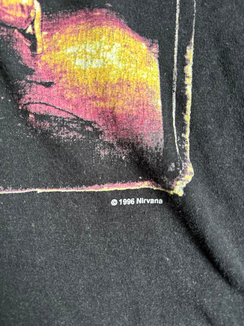 NIRVANA ニルヴァーナ 1996年 ライブ ブラック Tシャツ 古着