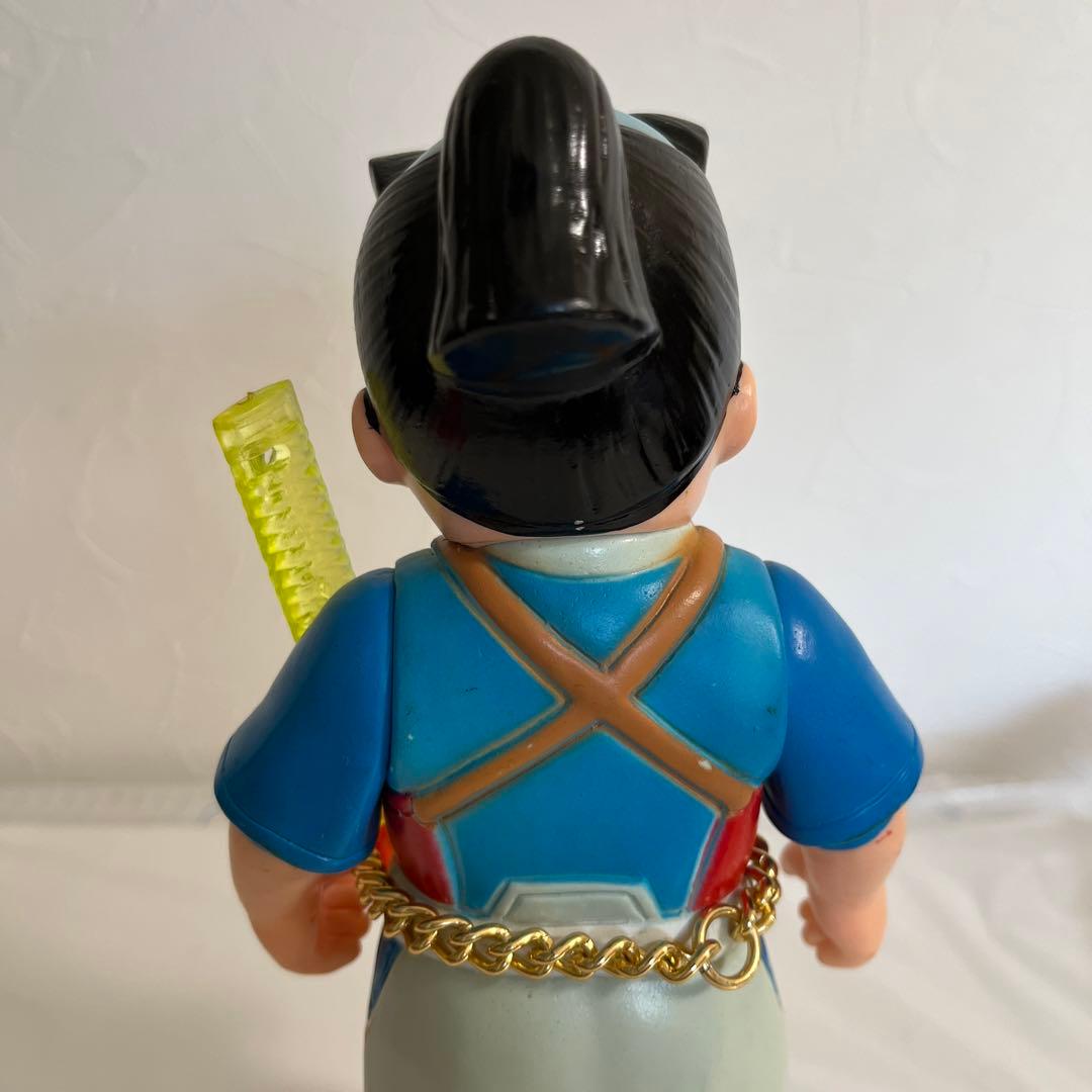 ⚠️レア　赤胴鈴之助　パチソフビ　無版権　昭和レトロ　ヴィンテージ