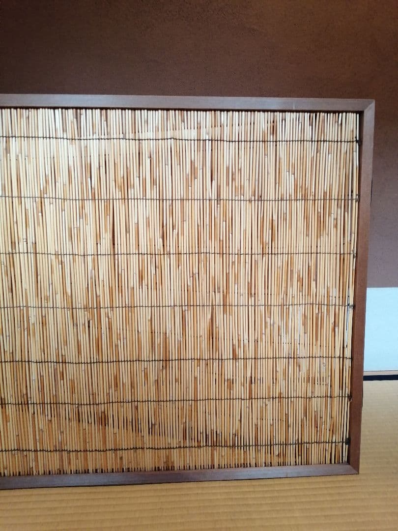 【茶道具】葦張風炉先屏風　風炉先218