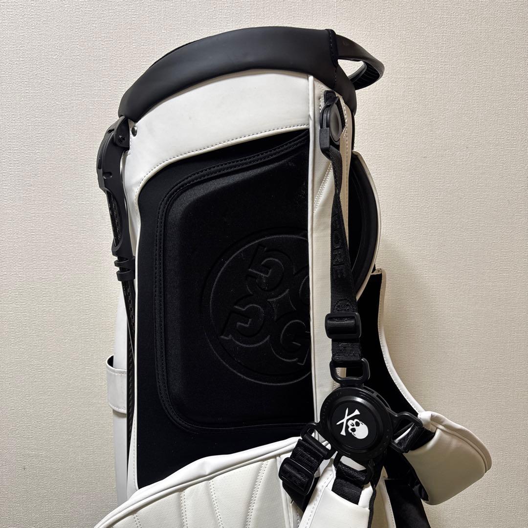 G/FORE × VESSEL キャディバッグ ホワイト 9型 スタンド破損
