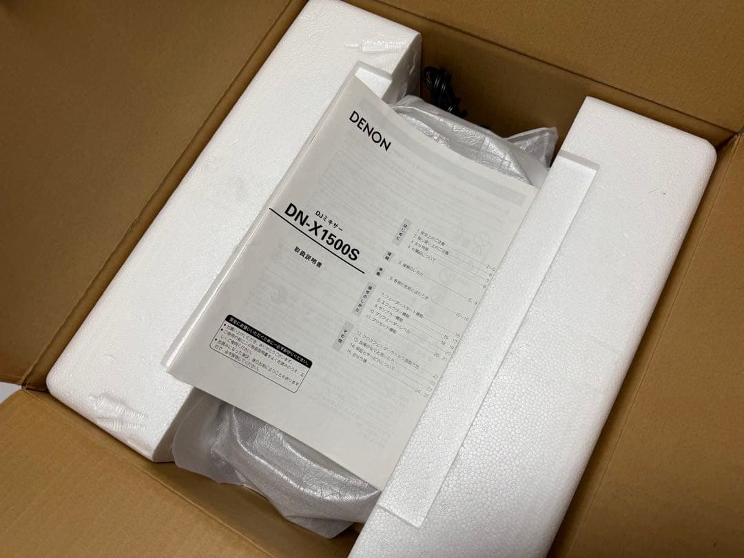 DENON DN-X1500S DJミキサー ジャンク品