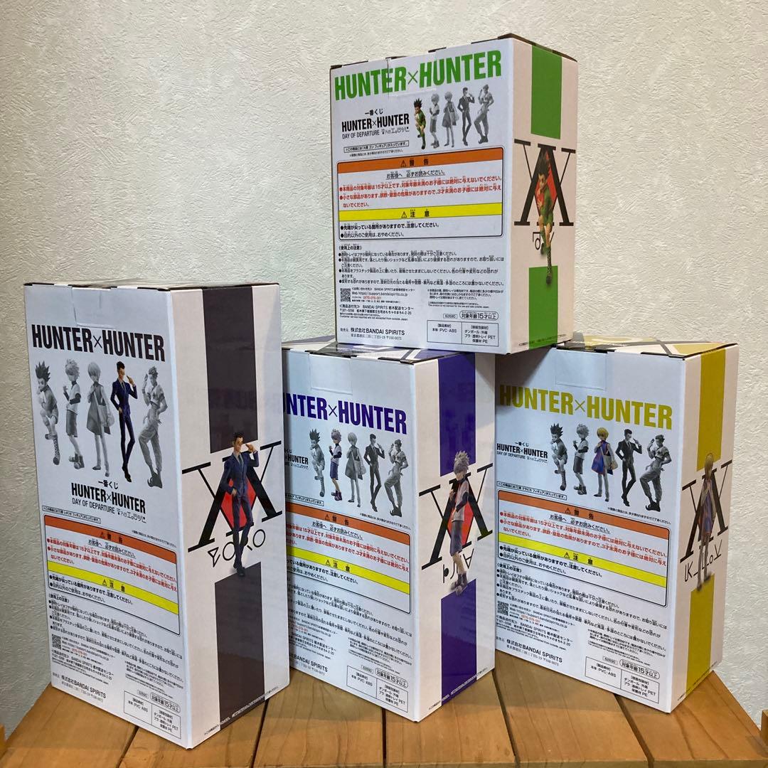【最終価格】ハンターハンター一番くじ5種とGrandista-クラピカセット売り