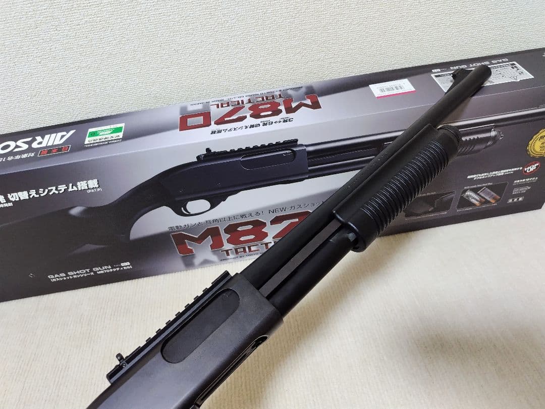 【ヒロ 】東京マルイ M870タクティカル(ショットシェル3本付き)