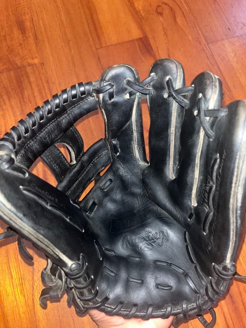 Rawlings 硬式野球グローブ 右投げ用 黒 内野用