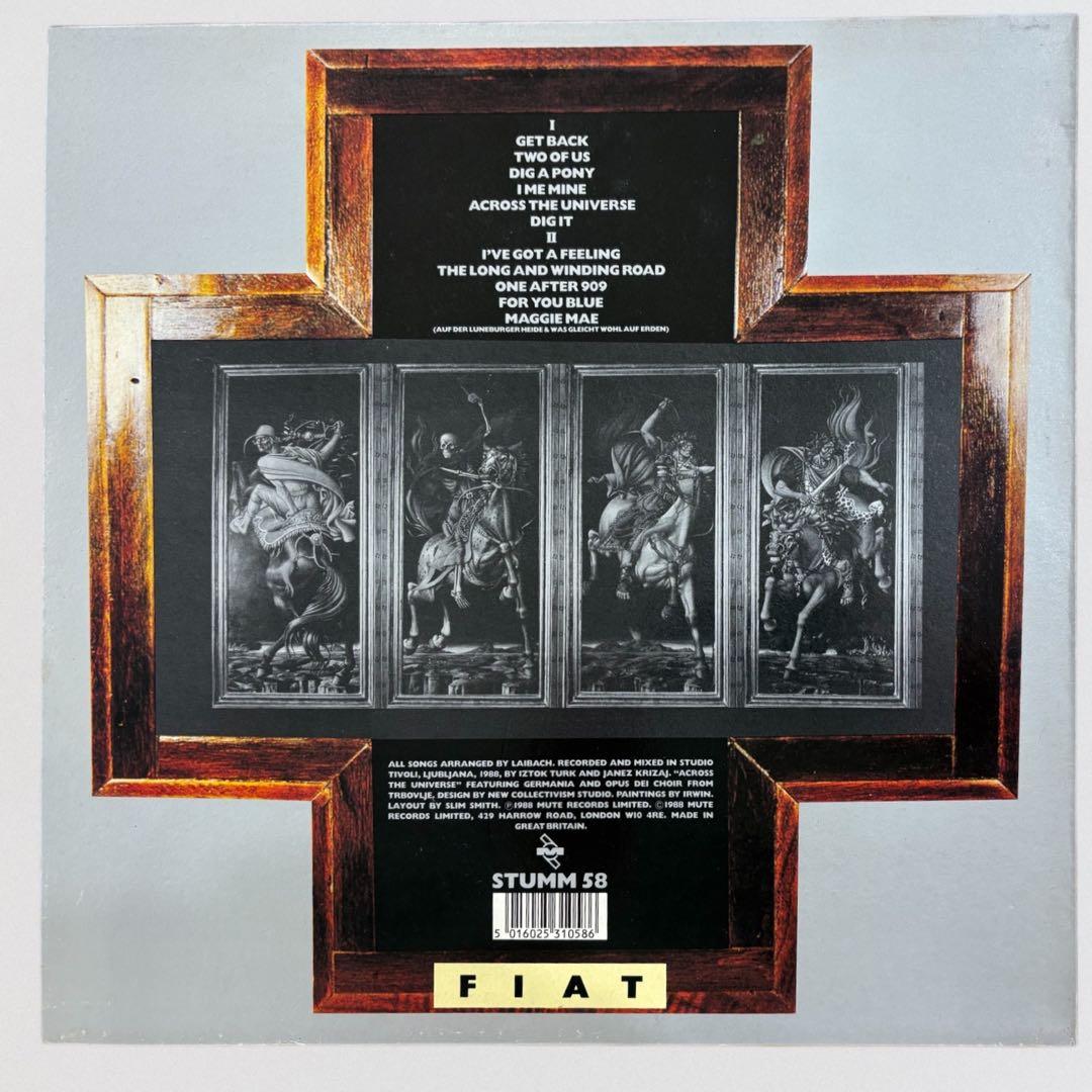 貴重レコード LAIBACH LET IT BE