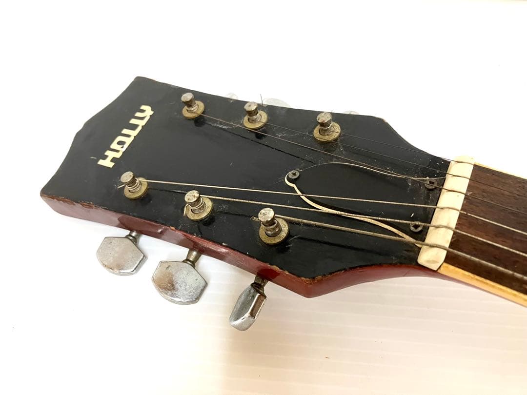 ◆HOLLY◆レスポール エレキギター 中古ビンテージ 音出し確認済