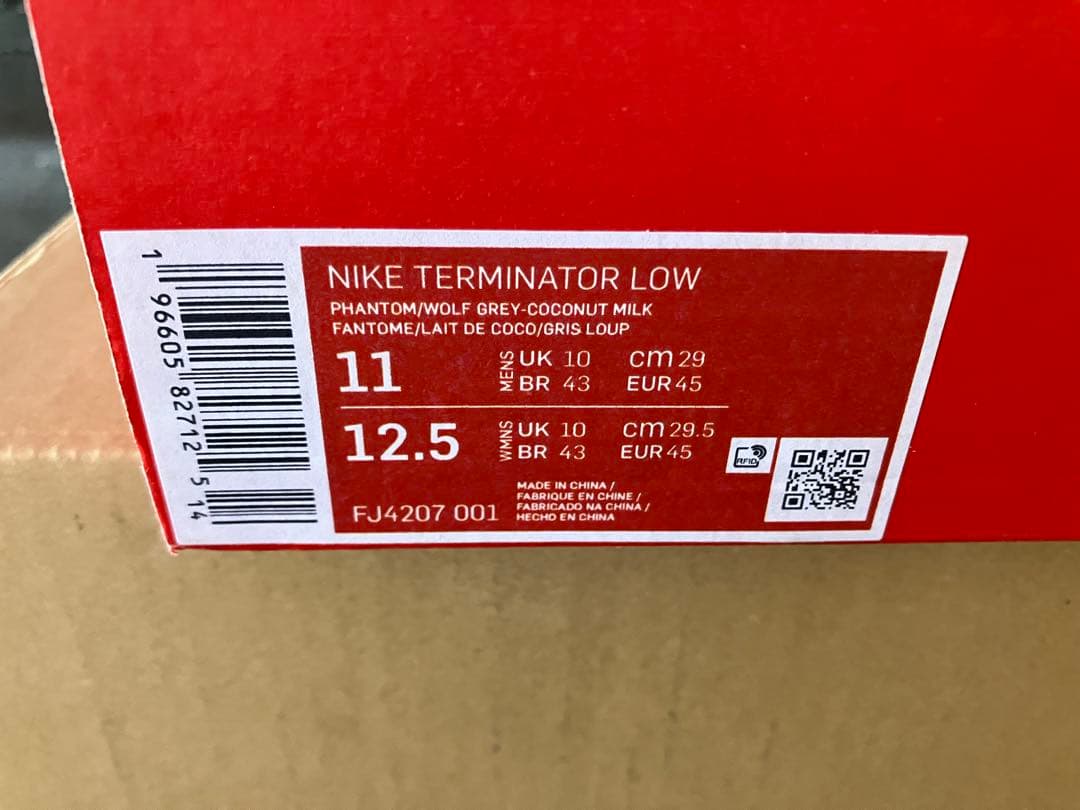 シューズ(男性用) NIKE Terminator Low Paris Liberte 29 11