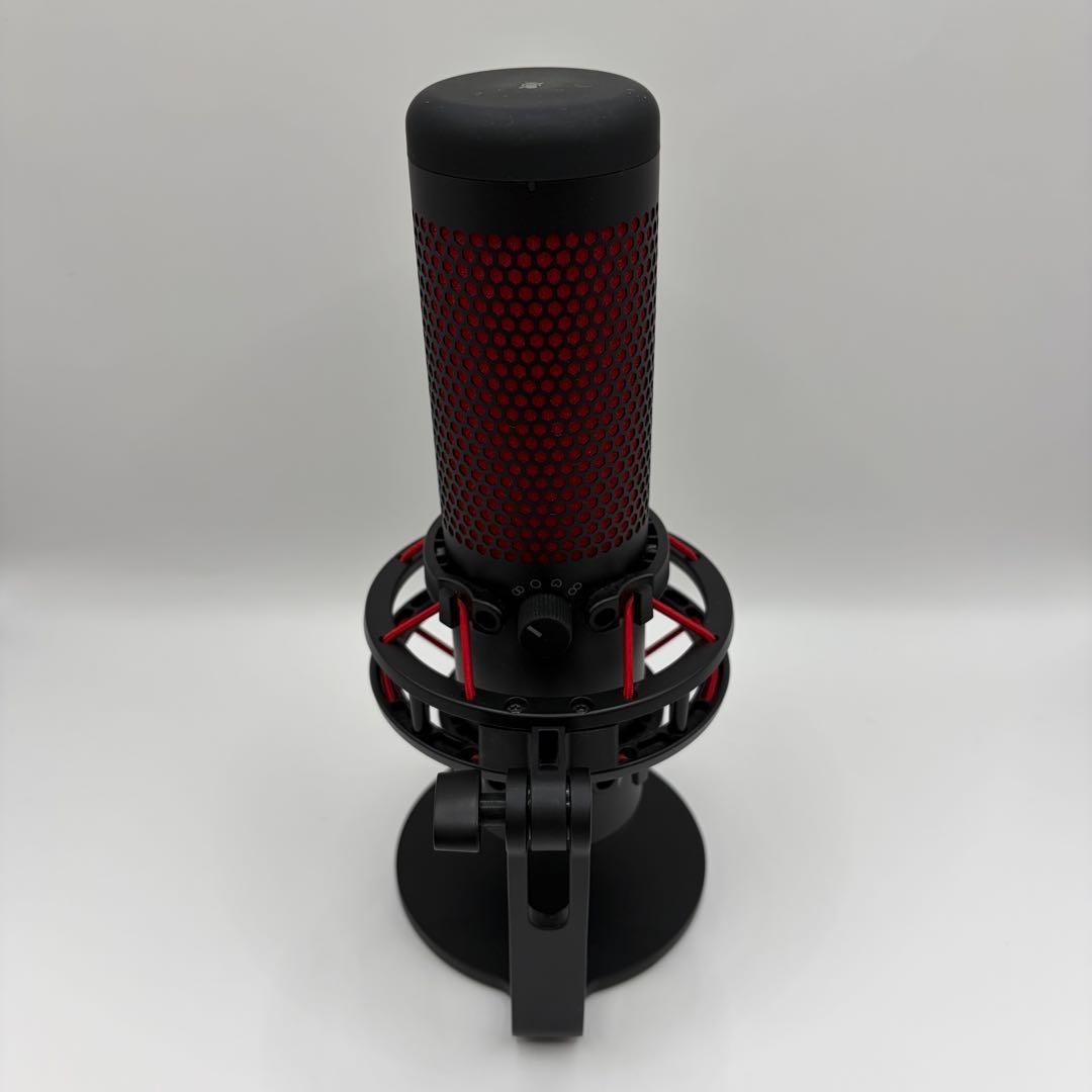 HyperX QuadCast スタンドアロンマイク HX-MICQC-BK