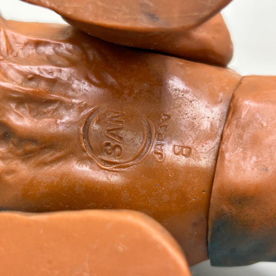 当時物　マルサン　ディプロドクス　恐竜100万年　スタンダードサイズ　怪獣ソフビ