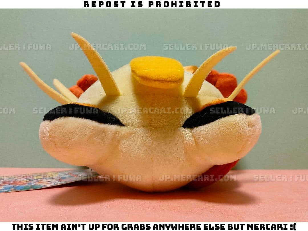 【未使用】ポケットモンスター ポケモン ニャース 大阪 オーサカ限定 ぬいぐるみ