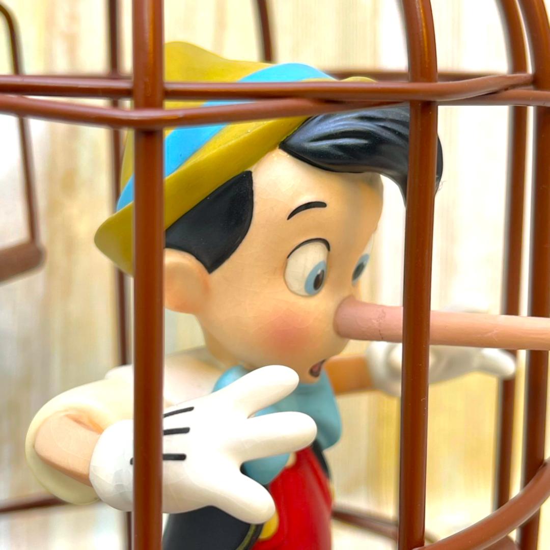 WDCC ピノキオ ジミニークリケット 檻 鍵★フィギュア　訳あり
