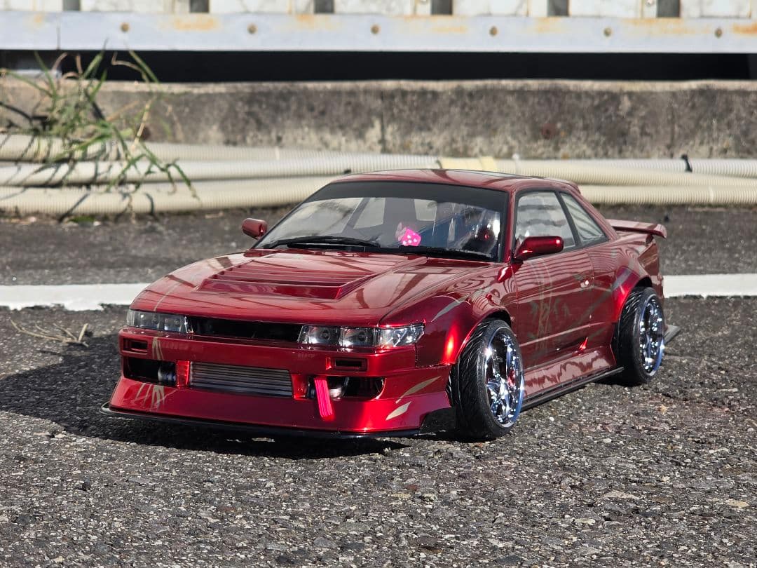 アディクション　オリジンS13 シルビア　制作済新品ラジコンホディ