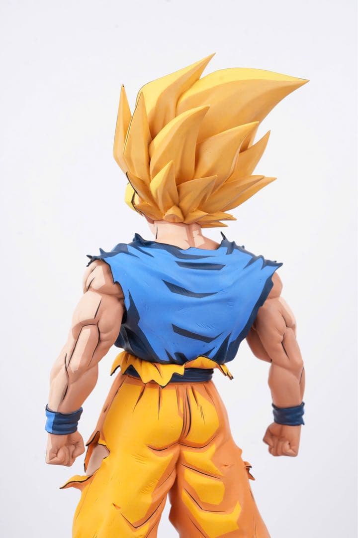 ドラゴンボールフィギュア超サイヤ人 孫悟空 二次元彩色　リペイント