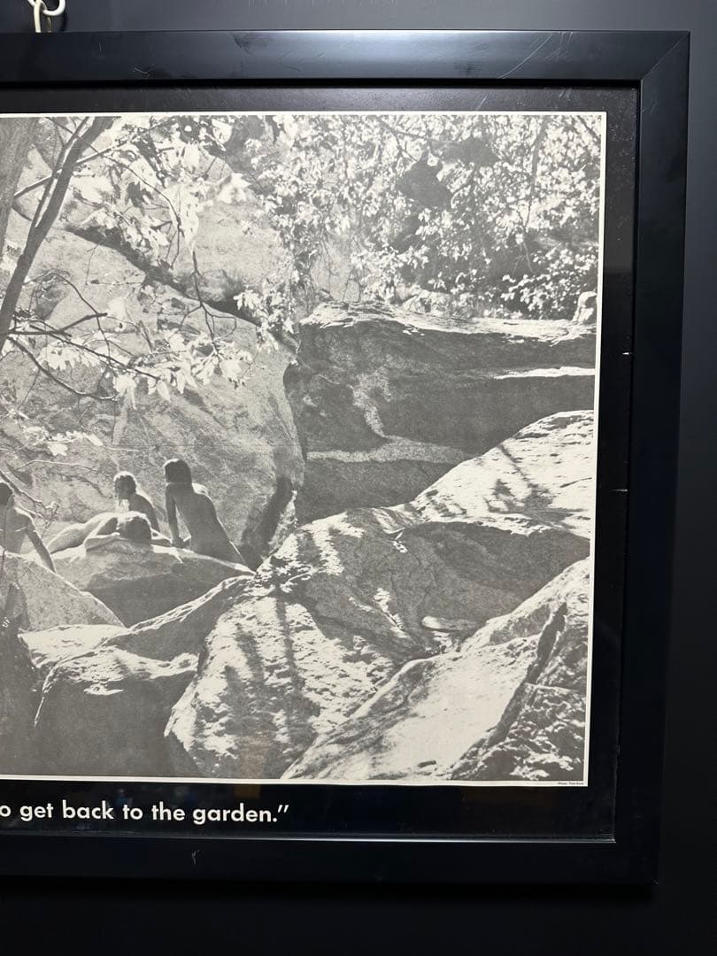 NUDE PUBLIC BIG SUR CALIF 60S ヴィンテージポスター