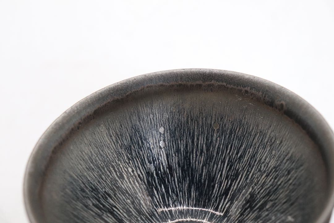 中国　建窯　銀豪茶碗　送料込み250731